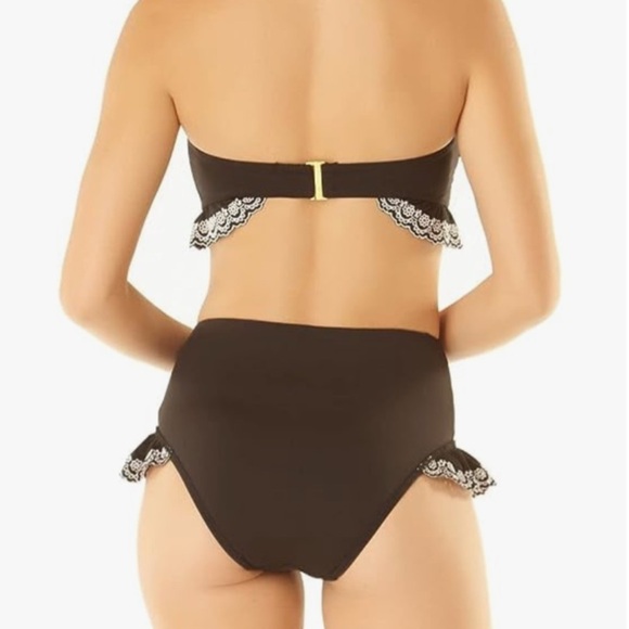 “ANNE COLE” Apple of My Eyelet Bikini - Picture 5 of 16